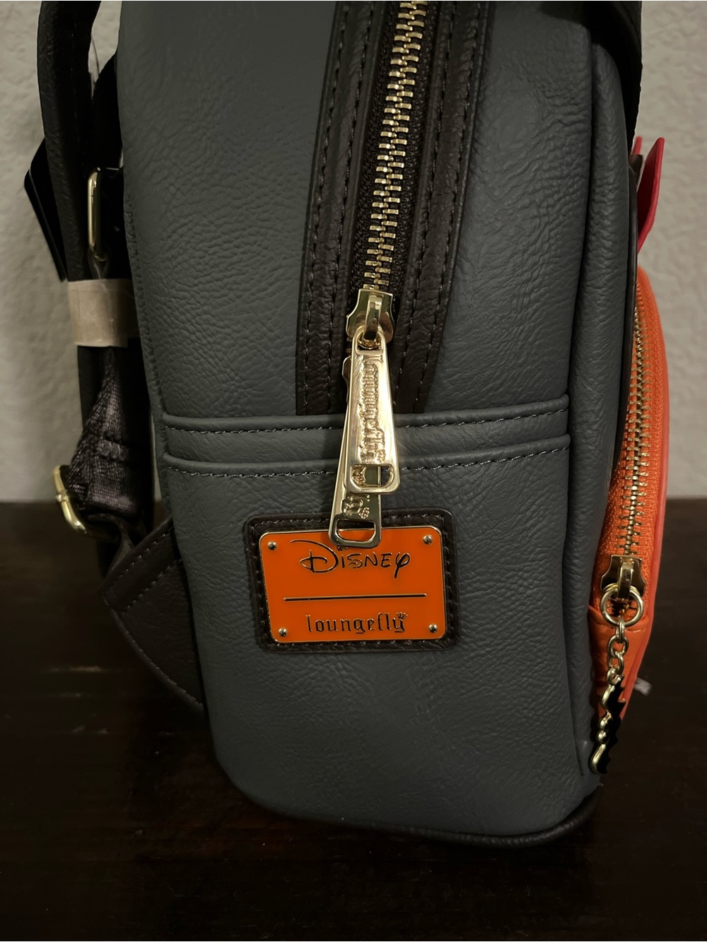 Loungefly Vampire Mickey with Glow in the Dark Pumpkin Mini Backpack Exclusive - Picture 5 of 7
